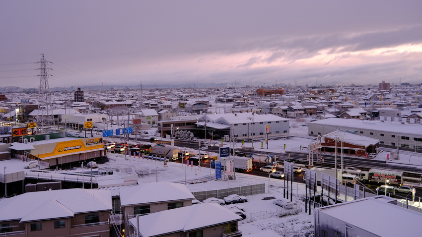 雪の朝(2022.01.14)