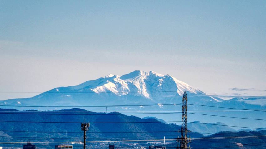 今日の御嶽山（2023.01....