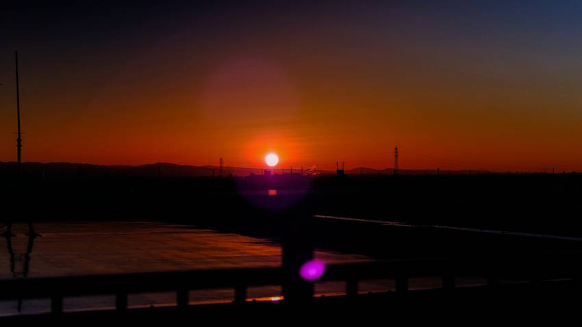 今日の日の出（2023.01....