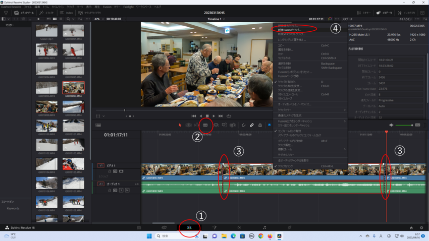 DaVinci Resolve...