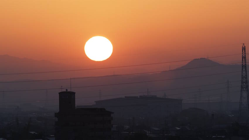今日の日の出（2023.05....