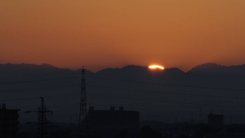 今日の日の出（2023.06....