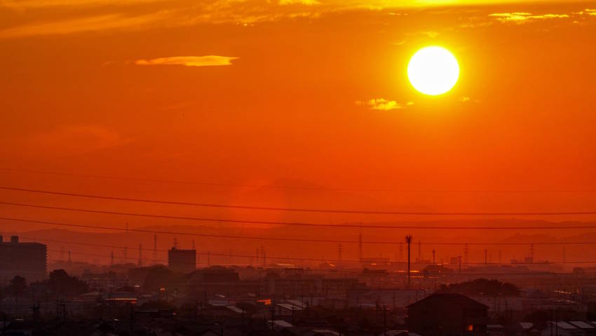 今日の日の出TimeLaps(...