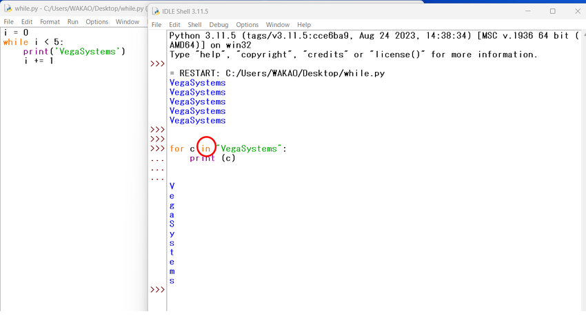 Pythonの実行環境008