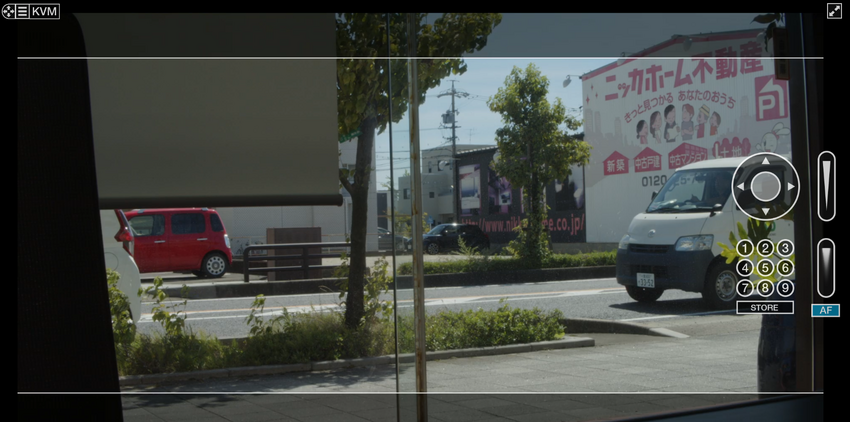 BMPCCでの撮影中の画像を、...