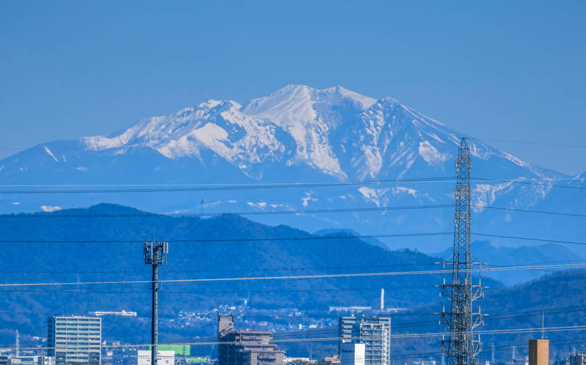 今日の御嶽山(2025.01....