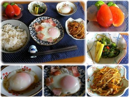 6月27日【朝の献立】
