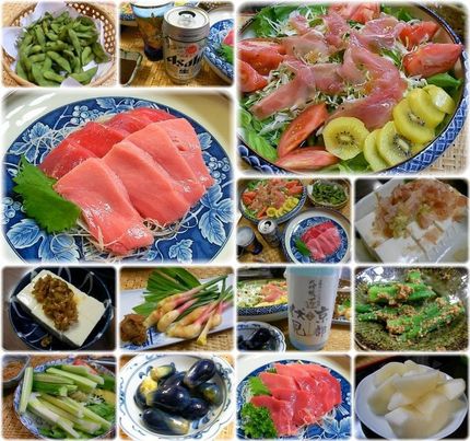 8月14日【実家の献立】