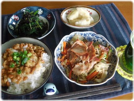 6月16日【朝の献立】