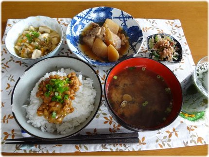 10月14日【朝の献立】