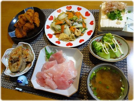 12月5日【今日の献立】