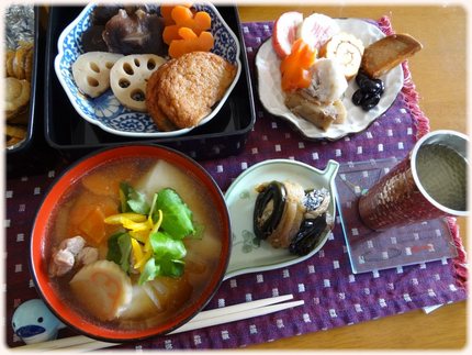 1月1日【朝のお節】