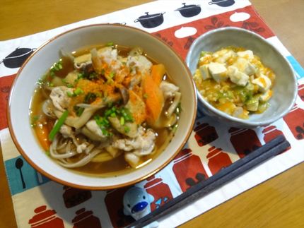 肉そば麻婆豆腐