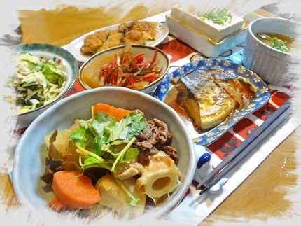 寒ブリの味噌焼き