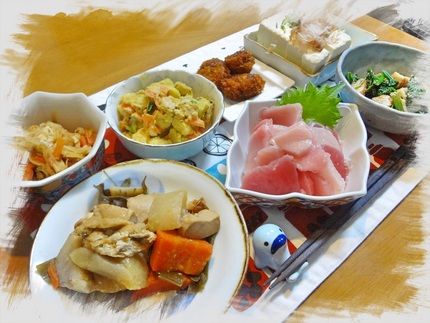 カレー風味のポテトサラダ