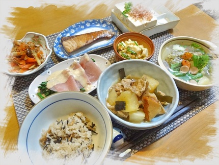 ひじきの炊き込みご飯