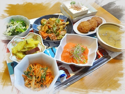 セロリ入りオニオンスープ