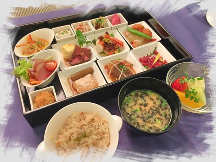 ホテルの西洋弁当