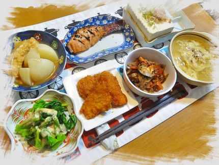 大根とお揚げの煮物