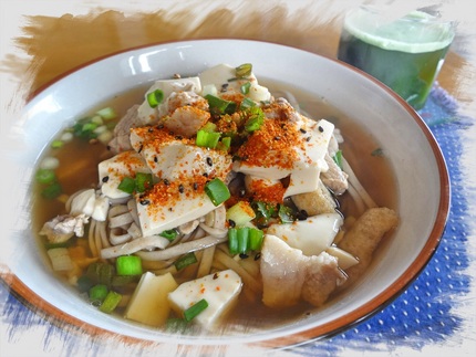 豆腐五目そば