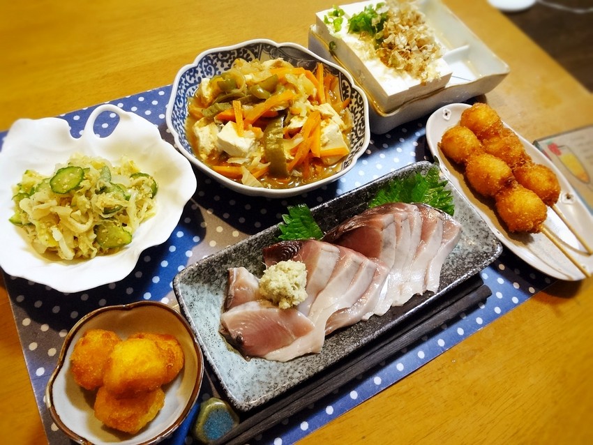戻鰹の刺身