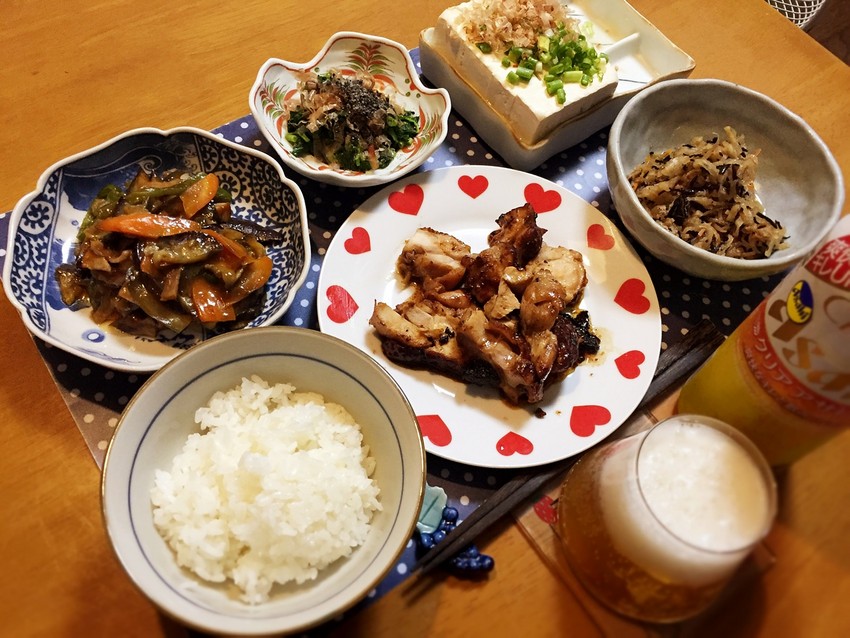 茄子の味噌炒め