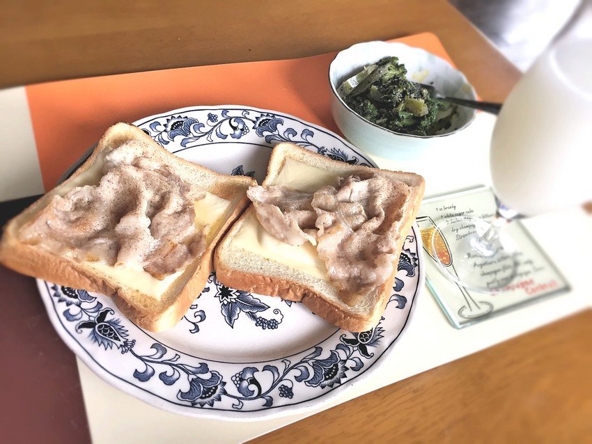 肉トースト