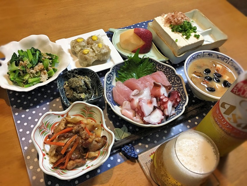 蛸の刺身