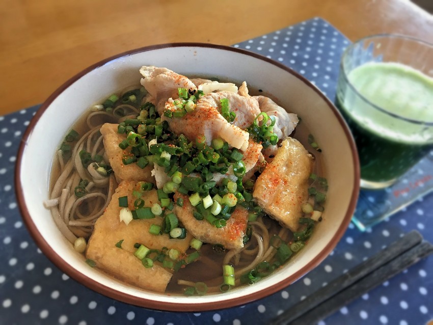 毎度の肉蕎麦