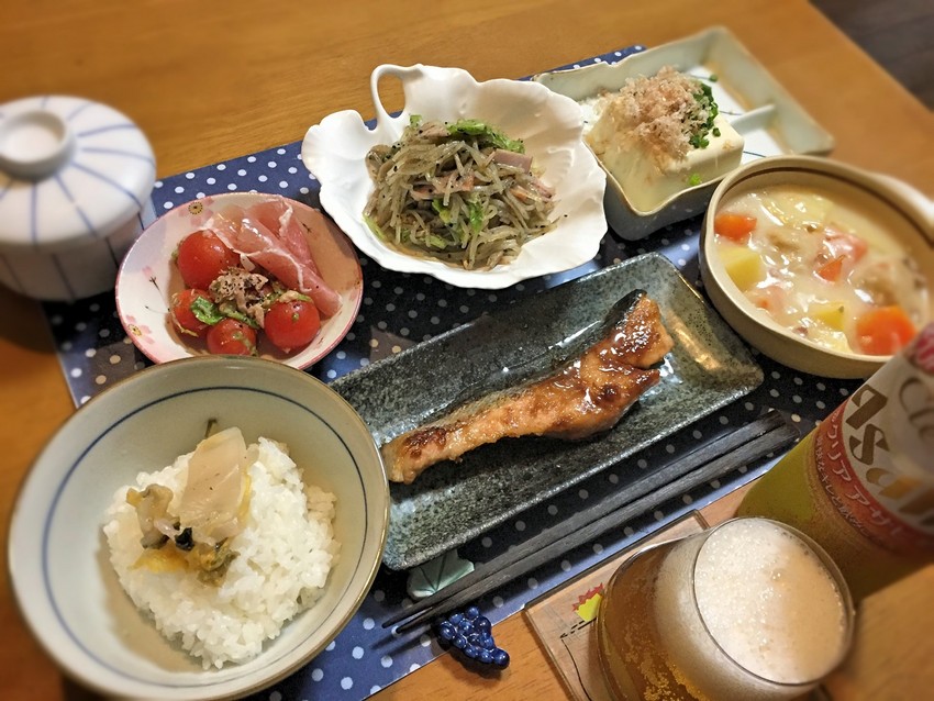 鮭の照り焼き