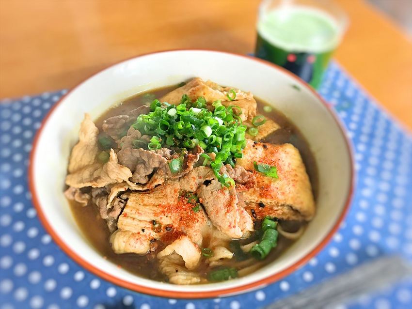 カレー肉蕎麦