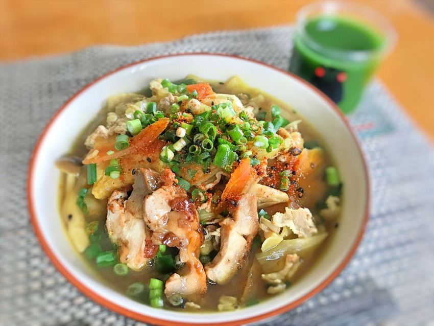 カレー鶏肉蕎麦