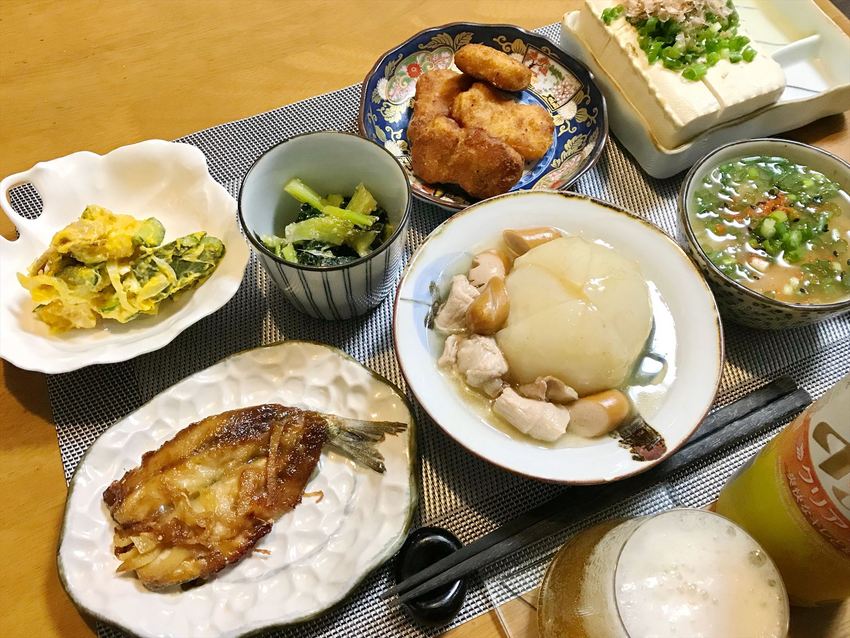 カブの煮物