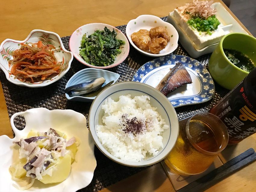 ポテトとイカのサラダ...