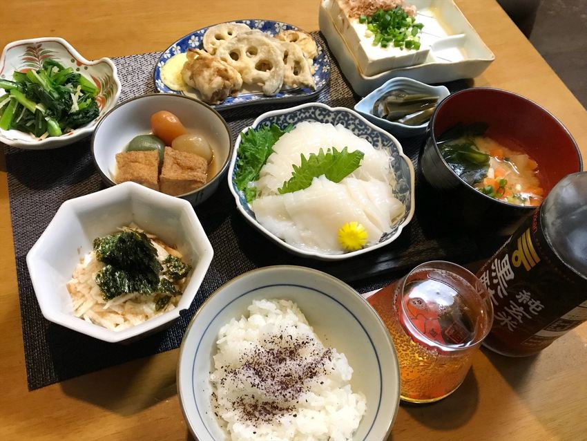 山芋のザク切り