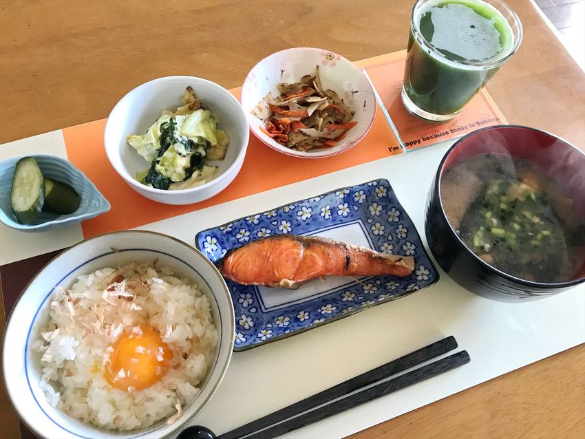 たまごかけご飯定食