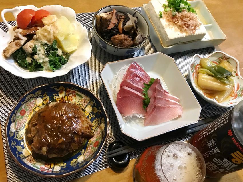 寒ブリ刺身定食