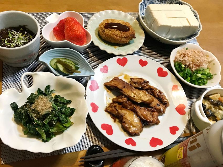 鶏ソテー定食