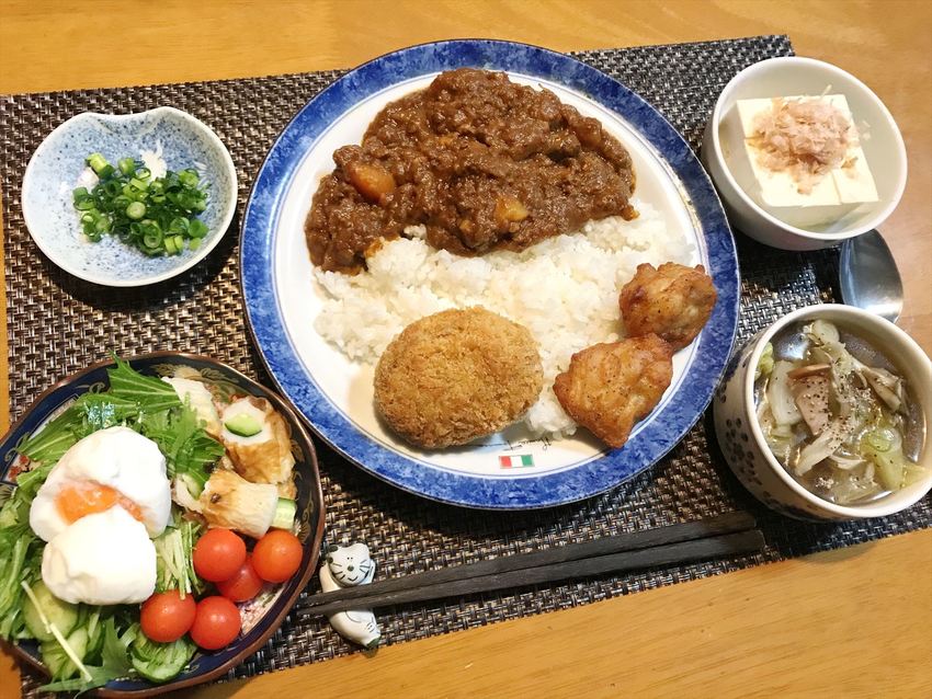 2021年2月の献立（カレーラ...