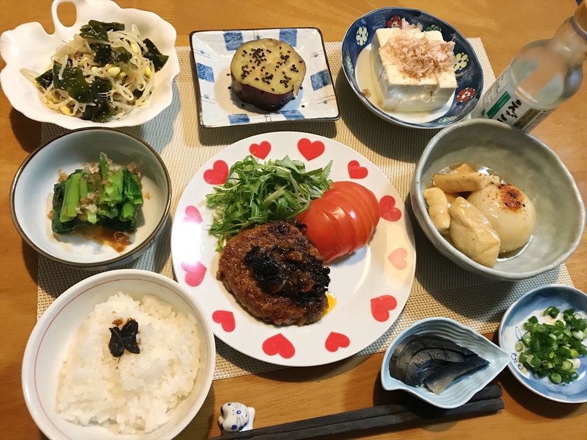 2021年2月の献立（ハンバー...