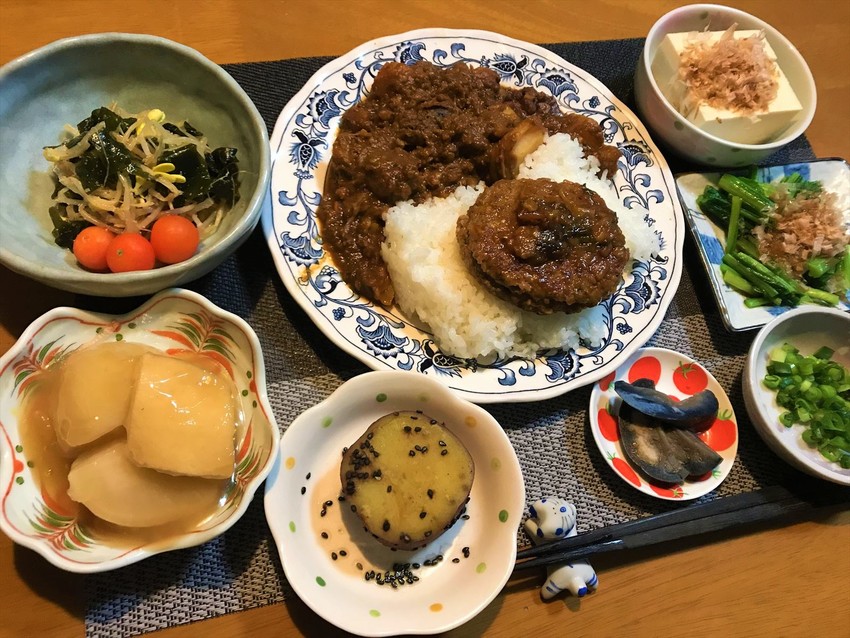 2021年2月の献立（ハンバー...