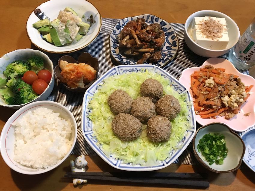 2021年2月の献立（肉団子風...