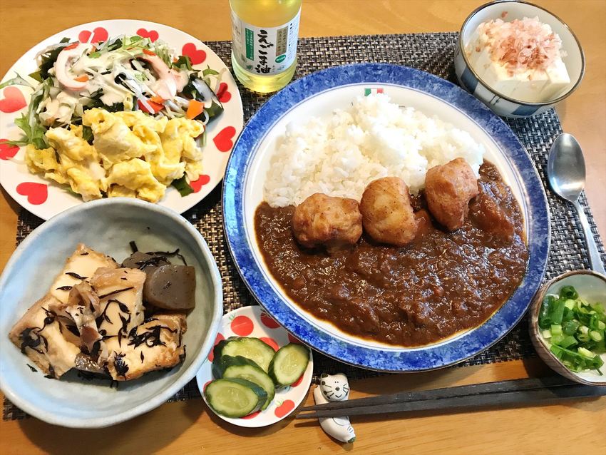 2021年2月の献立（カレーラ...