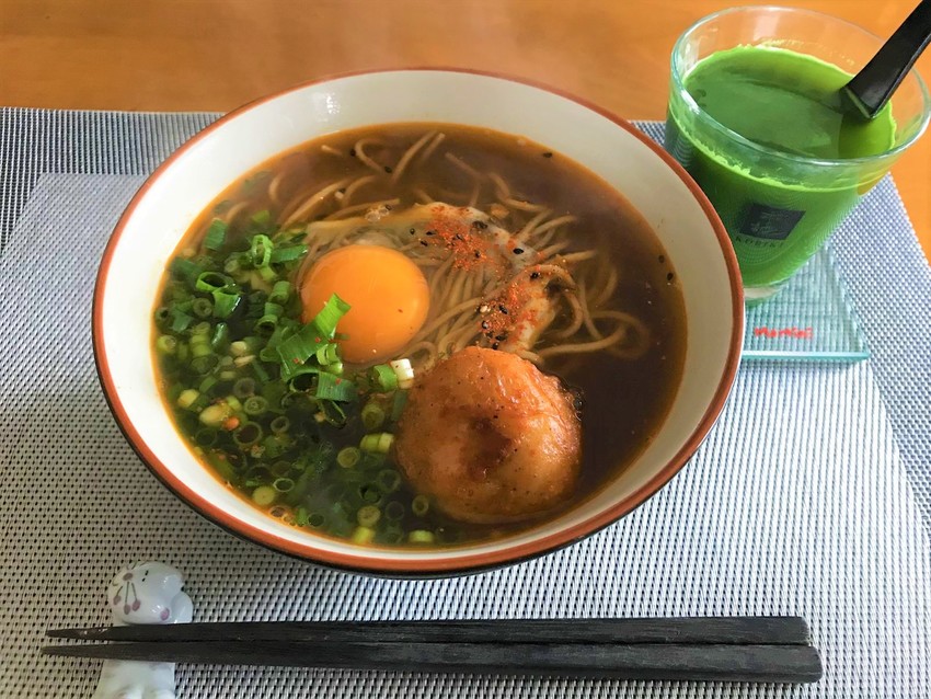 2021年3月の献立（カレー蕎...