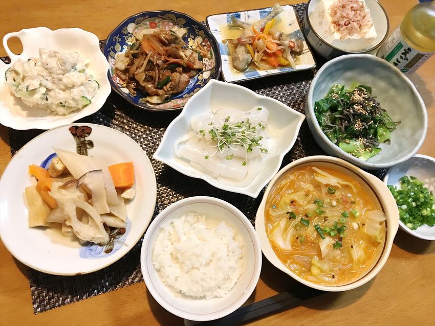 2021年3月の献立（イカの刺...