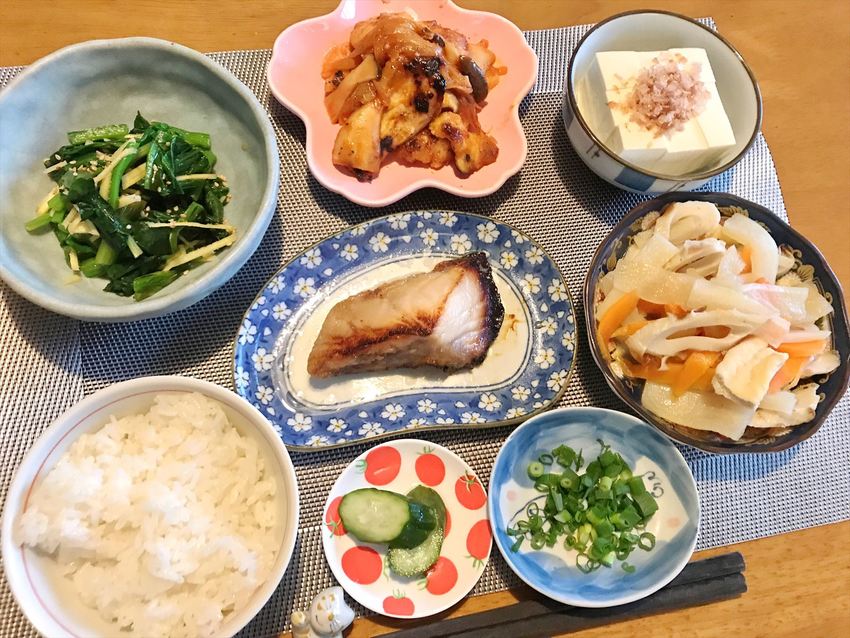 2021年3月の献立（漬けカジ...