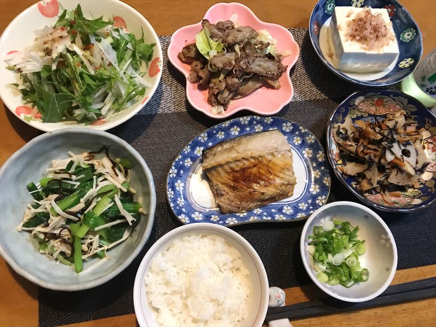 2021年3月の献立（サバの塩...
