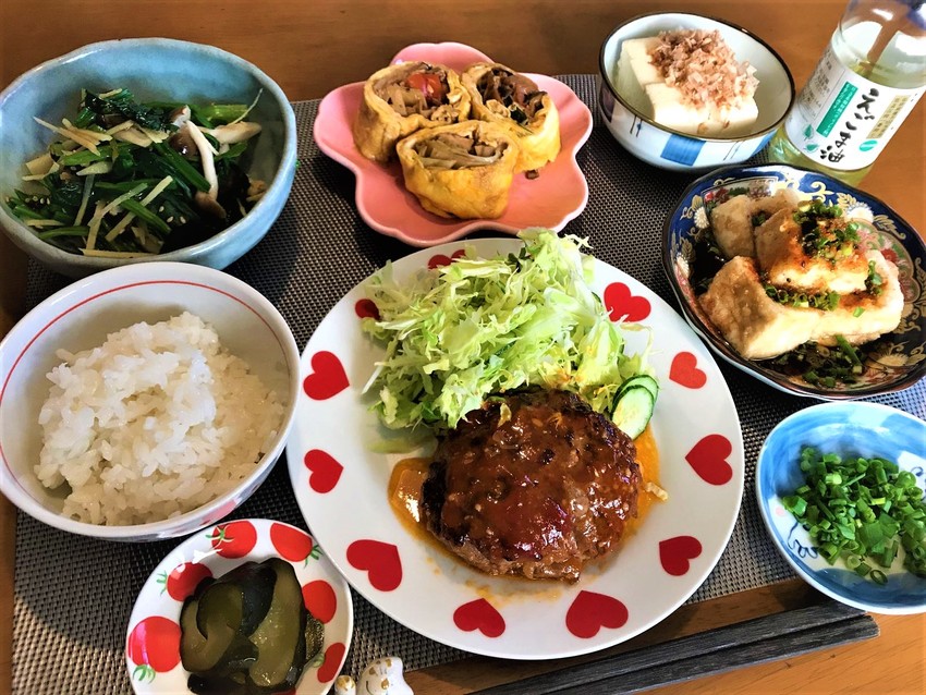 ハンバーグ定食