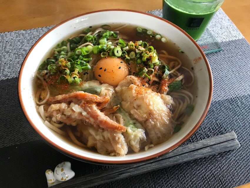 天ぷらそば