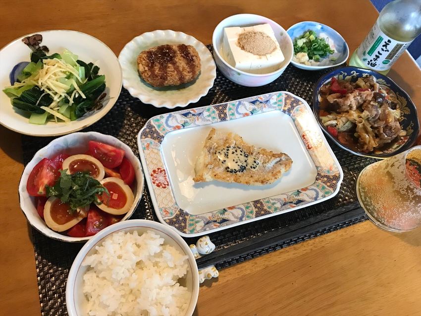 タラのムニエル定食